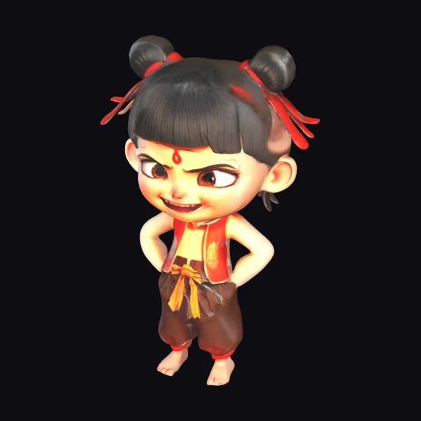 Animated Chinese Young Hero