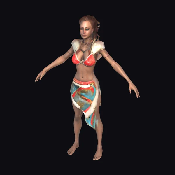 Tribal Warrior Woman