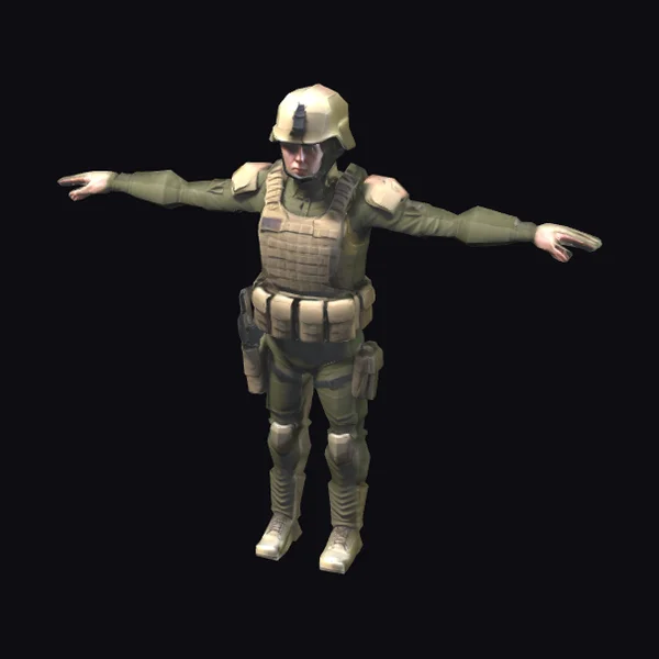 Military Tactical Soldier