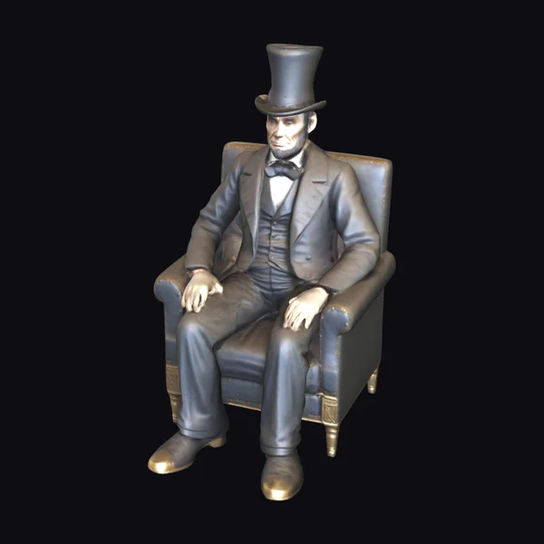 Abraham Lincoln Sitting