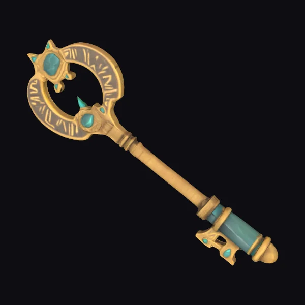 Ancient Desert Rune Key