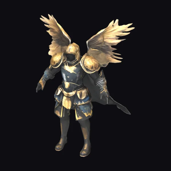 Golden Winged Knight Armor