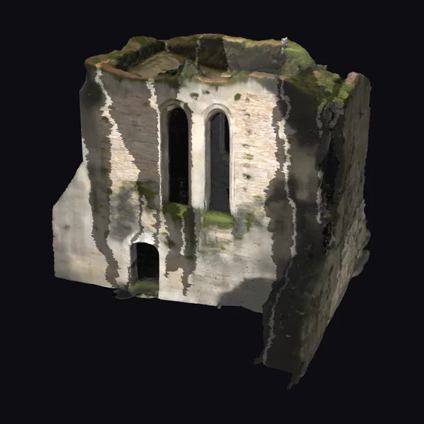 Ancient Ruined Stone Tower