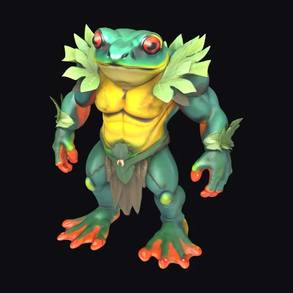 Ancient Frog Guardian