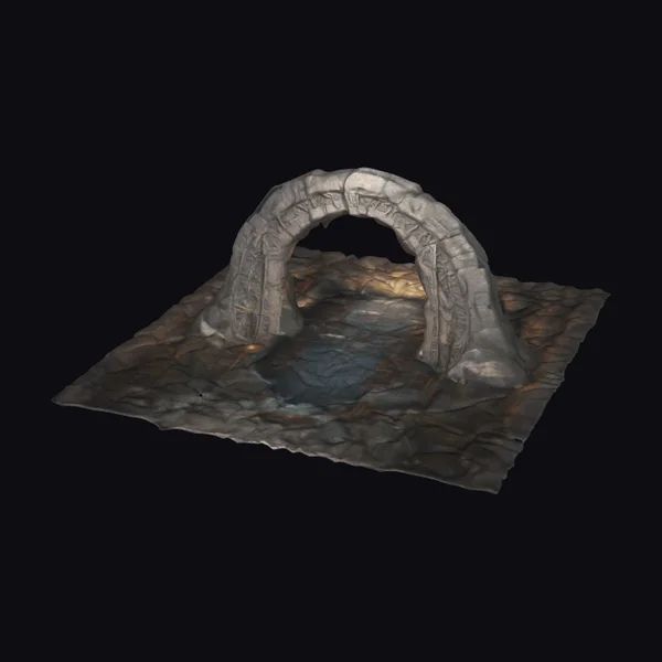 Ancient Cavern Exit Arch