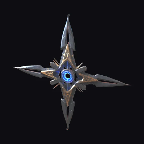 Ancient Dark Ninja Star