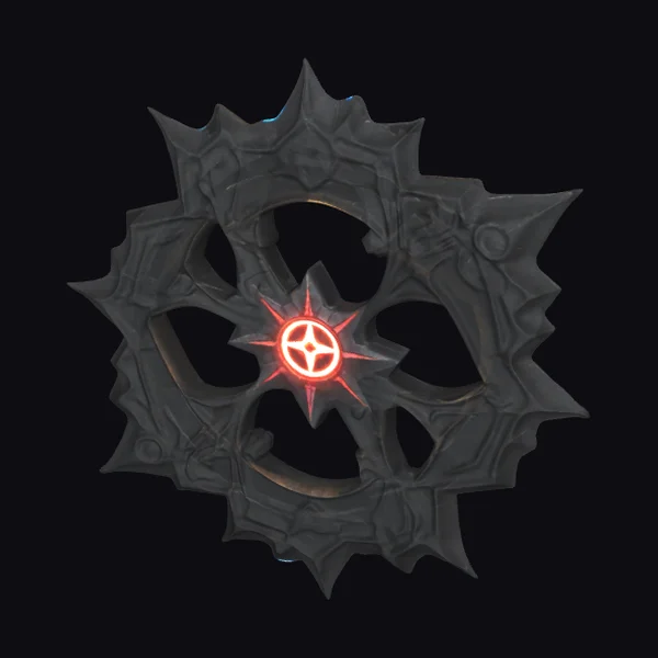 Ancient Dark Ninja Star