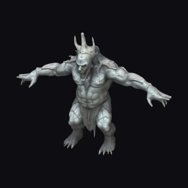 Ancient Gray Horror God