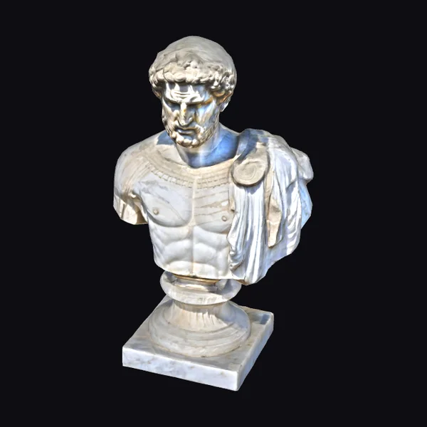 Ancient Greek Warrior Bust