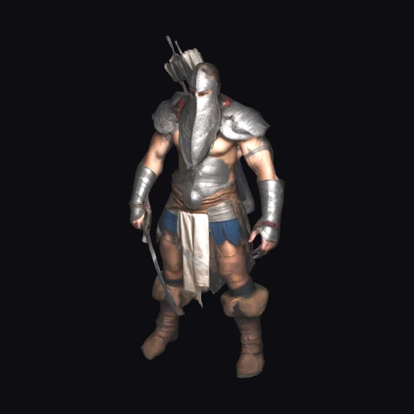 Ancient Warrior with Sword