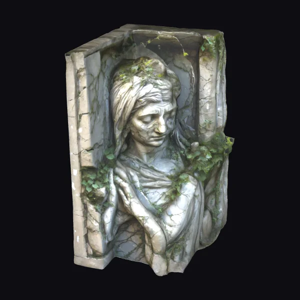 Ancient Marble Statue Bust