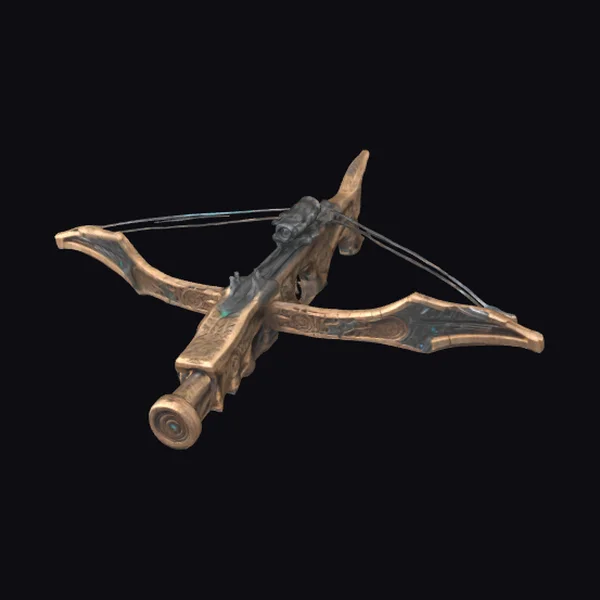 Ancient Bat Shaped Crossbow