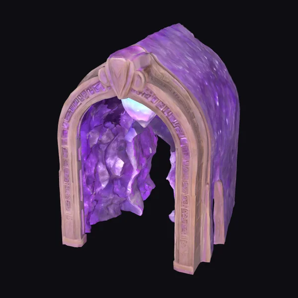 Amethyst Crystal Archway
