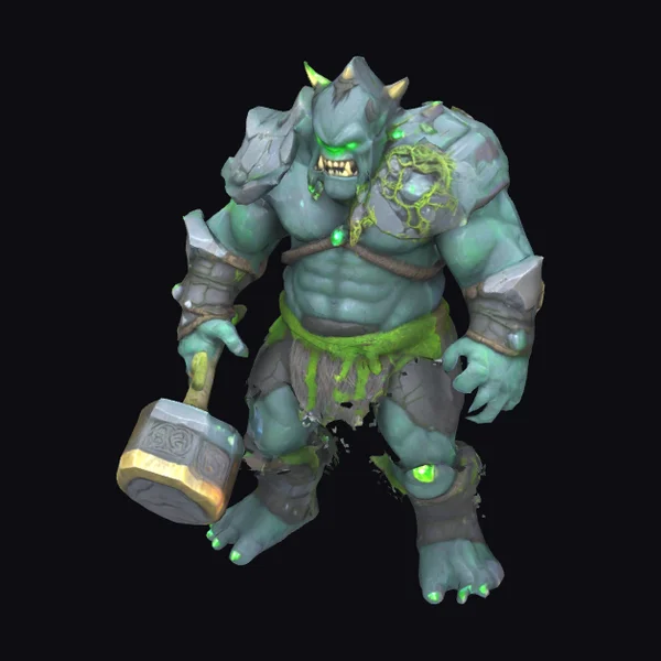 Rocky Emerald Warrior