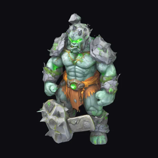 Rocky Emerald Warrior