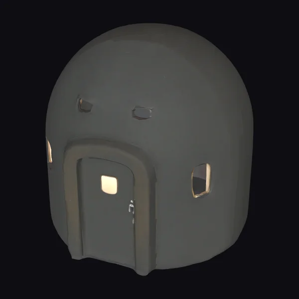 Glowing Dome Structure