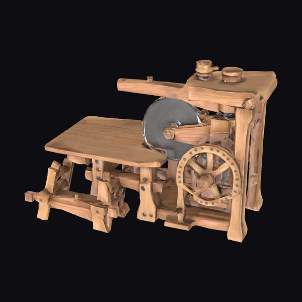 Wooden Steam Sawmill