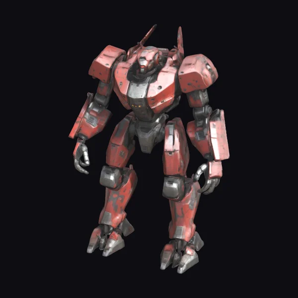 Battle Worn Mech Suit