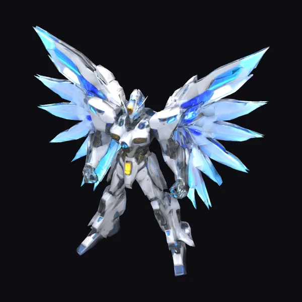 Winged Mech Warrior