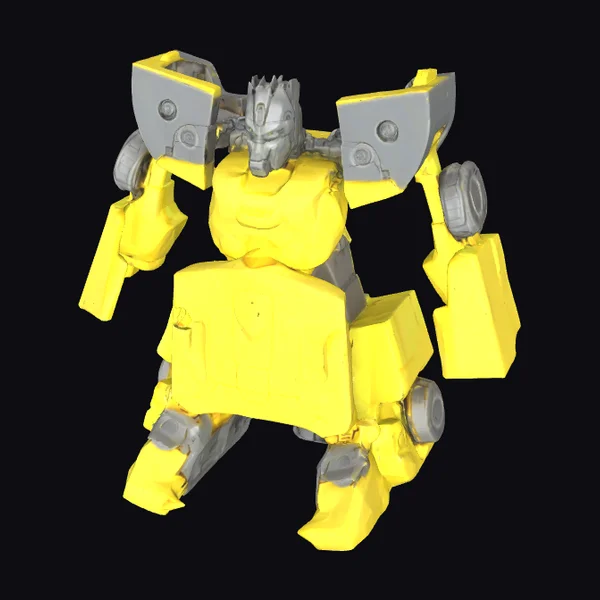 Yellow Robot Toy