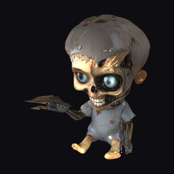 Zombie Toddler Robot