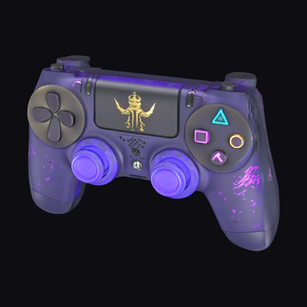 Purple Gaming Controller