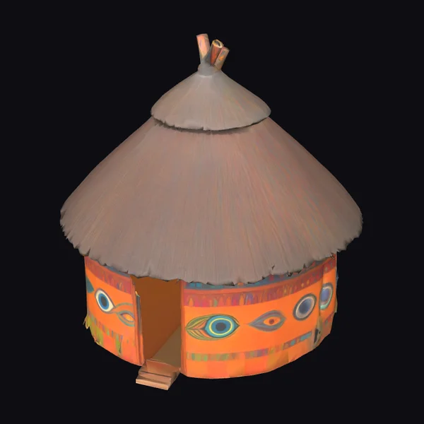 African Round Hut