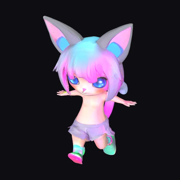 Cute Chibi Hybrid Creature