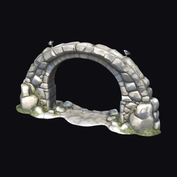 Rustic Stone Archway