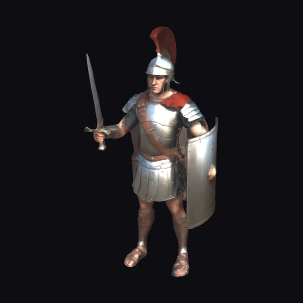 Roman Infantryman with Gladius