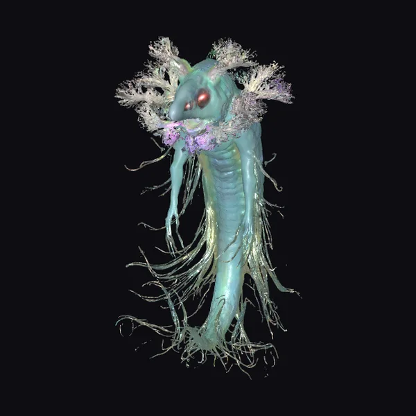 Bioluminescent Deep Sea Creature