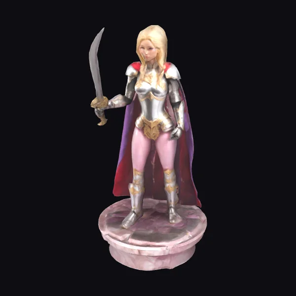 Warrior Woman with Sword