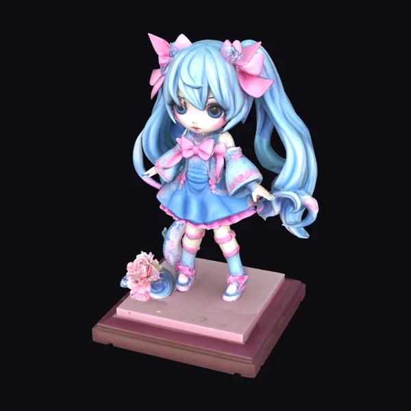 Anime Girl Statue