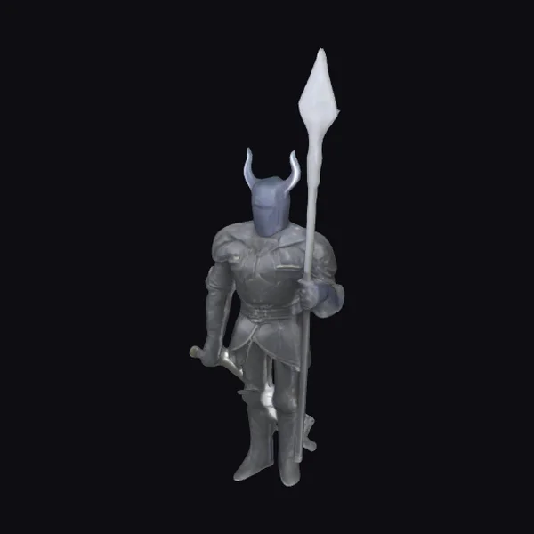 Armored Knight Statue