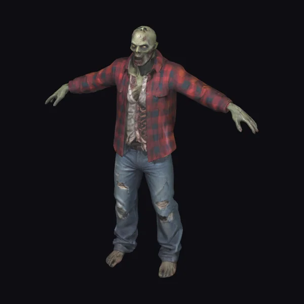 Zombie in T-pose