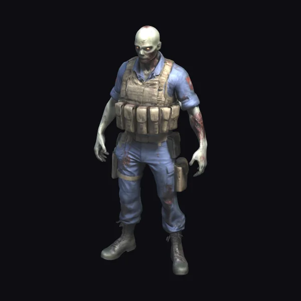 Zombie Military Soldier