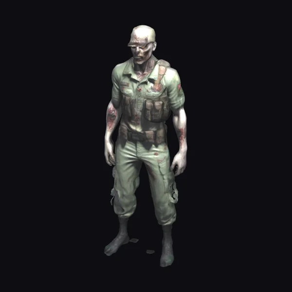 Zombie Military Soldier