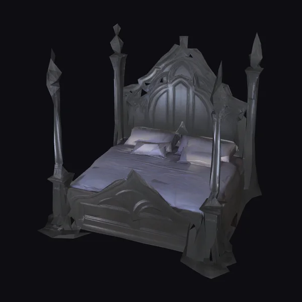 Gothic Four Poster Bed