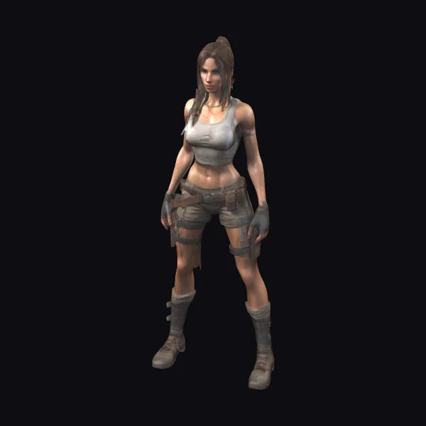 Athletic Female Adventurer