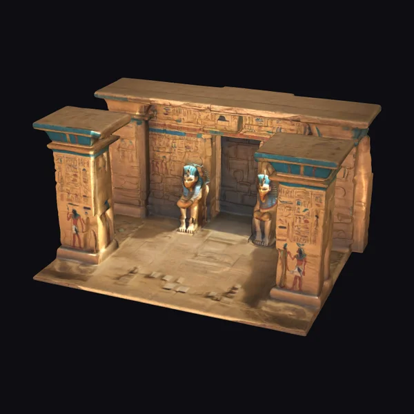 Ancient Egyptian Tomb Entrance
