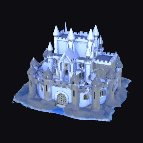 Snowy Castle Structure