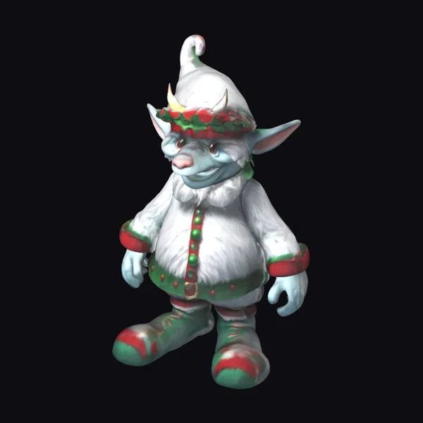 Yeti Christmas Elf