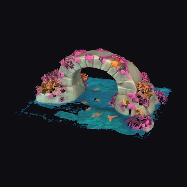 Underwater Coral Bridge