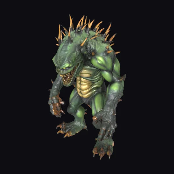 Green Bio Abomination Creature