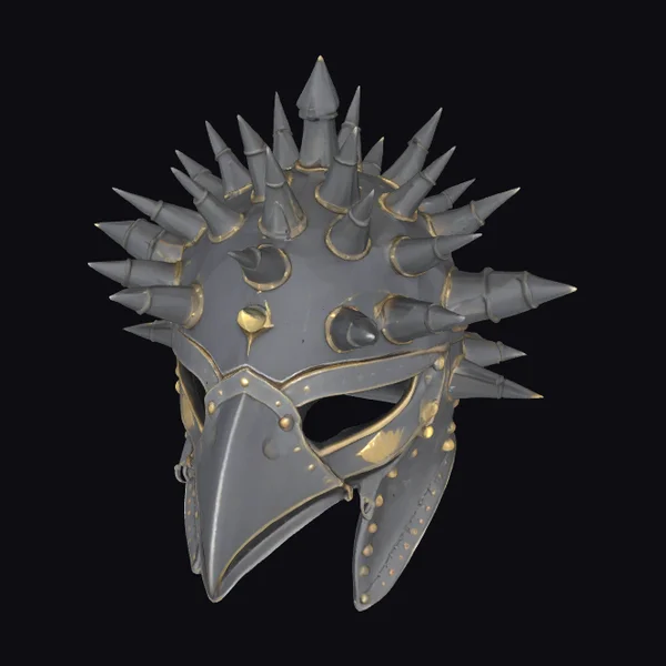Spiked Sallet Helmet