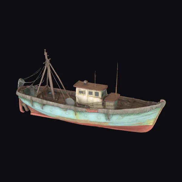 Weathered Fishing Boat
