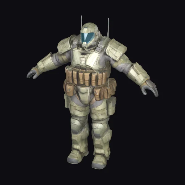 Armored Space Soldier
