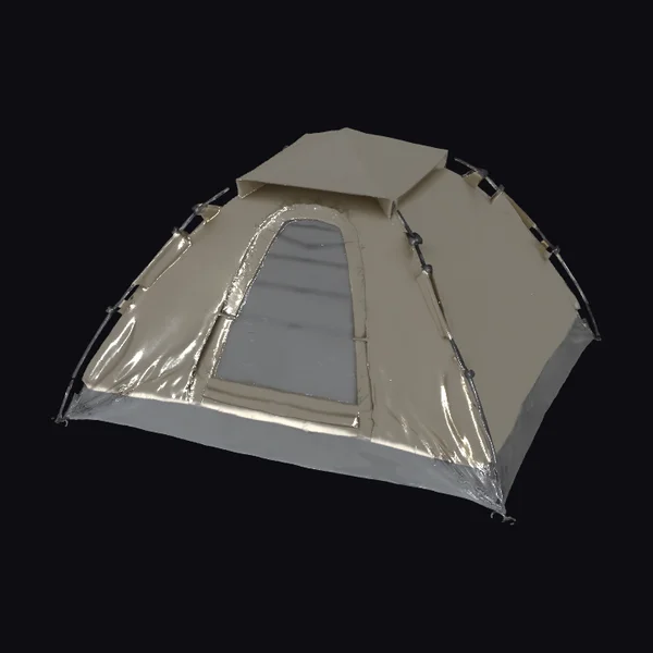 Beige Camping Tent