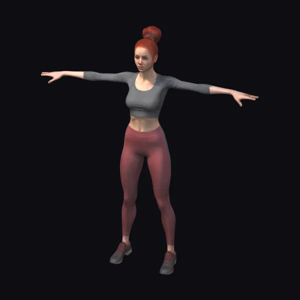 Young Adult Female Jogger