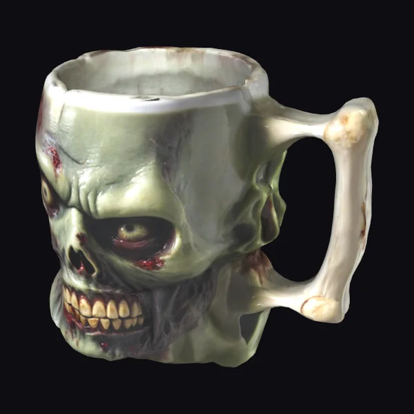 Zombie Skull Mug